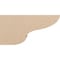 Ekena Millwork 10"W x 20"D x 10"H Wide Greensboro Rough Cedar Woodgrain TimberThane Corbel, Primed Tan CORUR10X20X10GRNRCPR - alternate 3